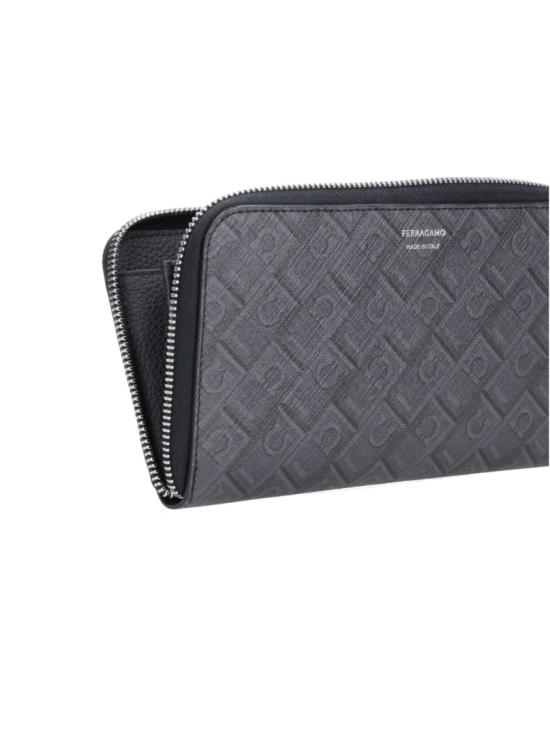 26FW 살바토레 페라가모 남성지갑 780339001 Black - SALVATORE FERRAGAMO