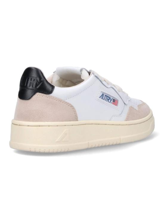 26FW 오트리 메달리스트 로우 레더 스니커즈 AULWLS21 White - AUTRY