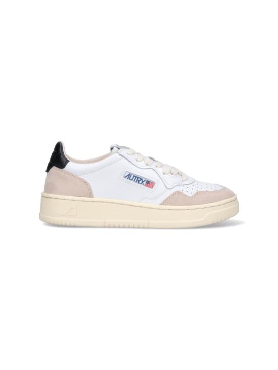26FW 오트리 메달리스트 로우 레더 스니커즈 AULWLS21 White
