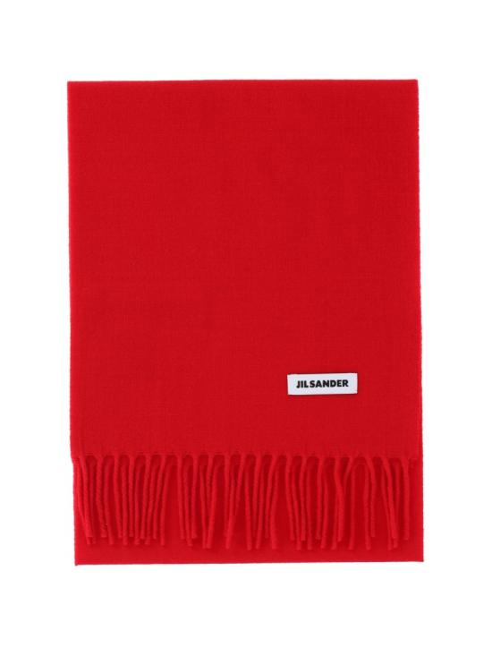 26FW 질샌더 머플러/스카프 J22TE0116 J40376620 Red - JIL SANDER
