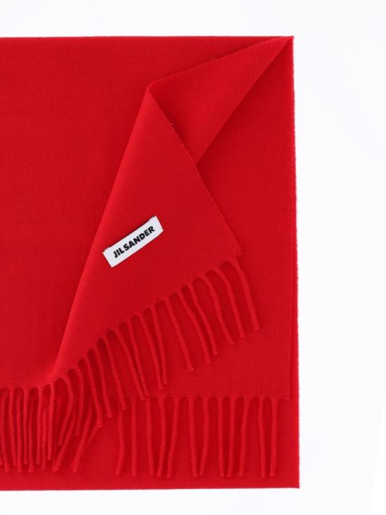 26FW 질샌더 머플러/스카프 J22TE0116 J40376620 Red - JIL SANDER