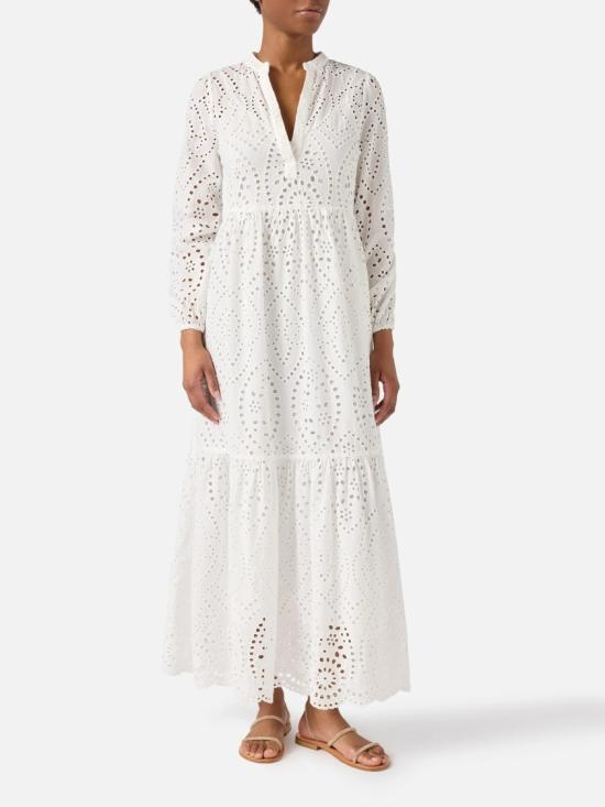 26SS 세인트바쓰 롱 원피스 SYV000101000L White - MC2 SAINT BARTH