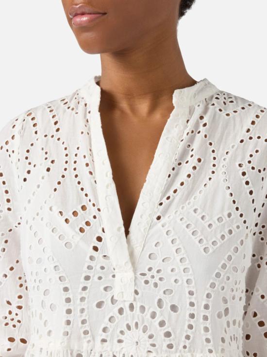 26SS 세인트바쓰 롱 원피스 SYV000101000L White - MC2 SAINT BARTH