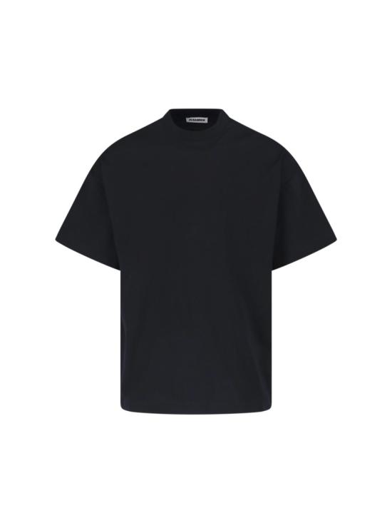 26FW 질샌더 반팔 티셔츠 J22GC0277 J20348001 Black