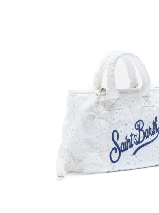 26SS 세인트바쓰 토트백 VAMI01800434L White - MC2 SAINT BARTH