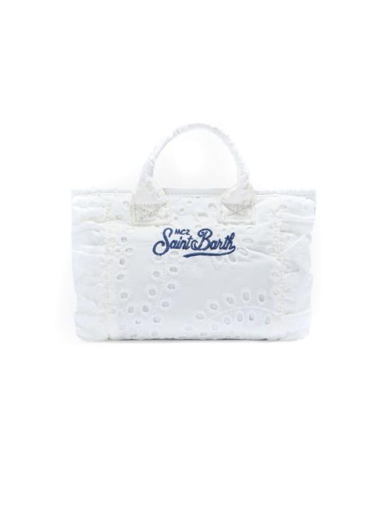 26SS 세인트바쓰 토트백 VAMI01800434L White - MC2 SAINT BARTH