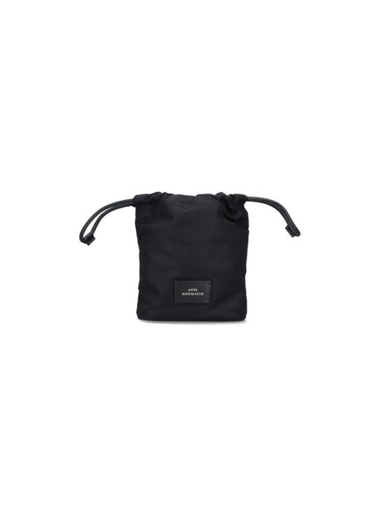 26FW 안야힌드마치 아이즈 드로스트링 백 193566BLACK - ANYA HINDMARCH