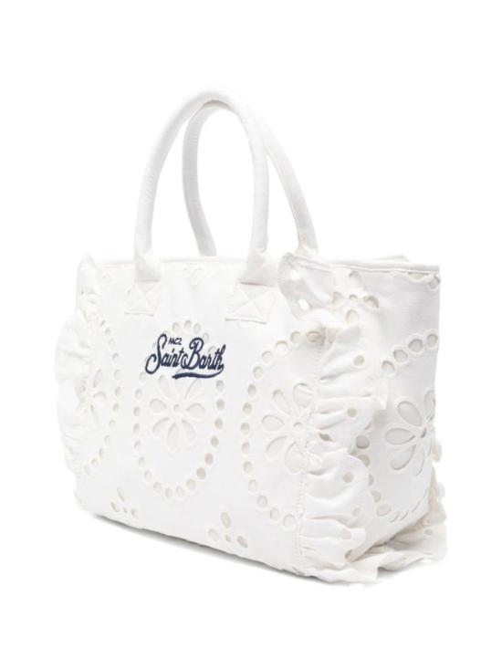 26SS 세인트바쓰 토트백 VANI002900389L White - MC2 SAINT BARTH