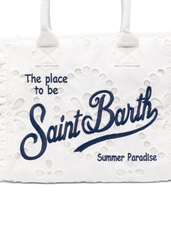 26SS 세인트바쓰 토트백 VANI002900389L White - MC2 SAINT BARTH