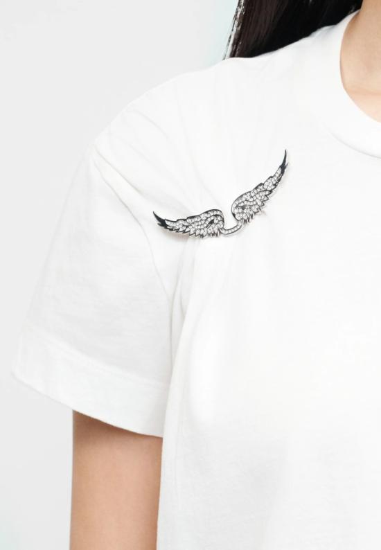 26SS 자딕앤볼테르 반팔 티셔츠 JWTS02871JUDO White - ZADIG & VOLTAIRE