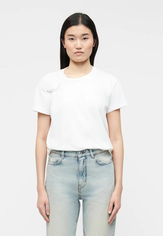 26SS 자딕앤볼테르 반팔 티셔츠 JWTS02871JUDO White - ZADIG & VOLTAIRE