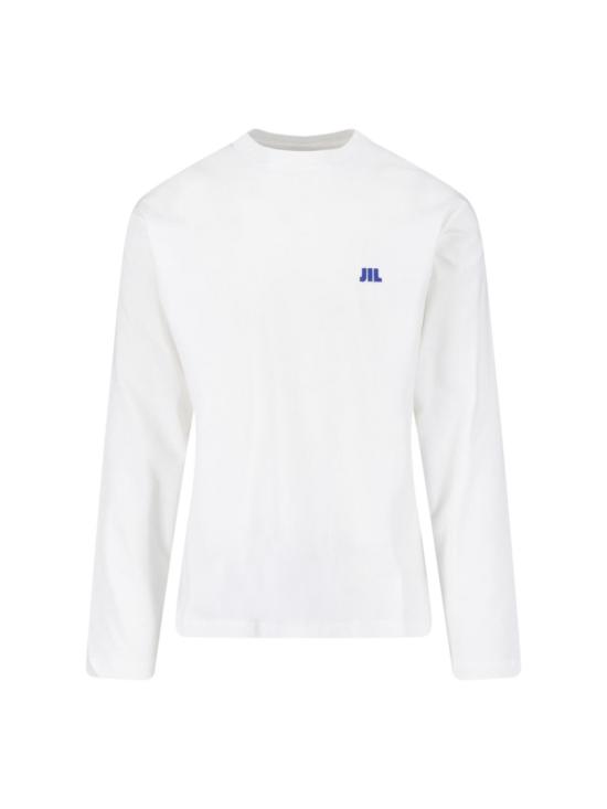 26FW 질샌더 긴팔 티셔츠 J22GC0282 J45048100 White