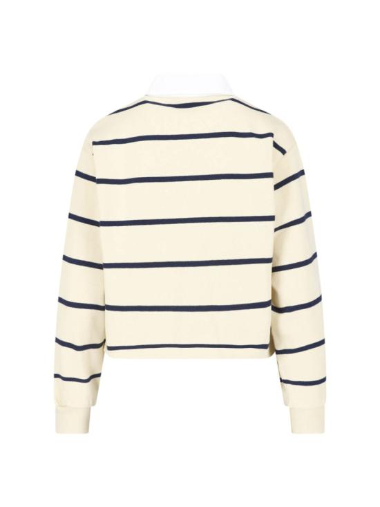 26SS 스포티앤리치 폴로 티셔츠 TO00876300YE22ALMOND NAVY NAVY Neutrals - SPORTY & RICH