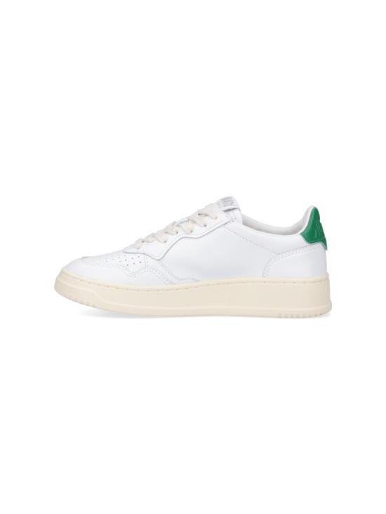 26FW 오트리 메달리스트 로우 레더 스니커즈 AULWLL20 White - AUTRY