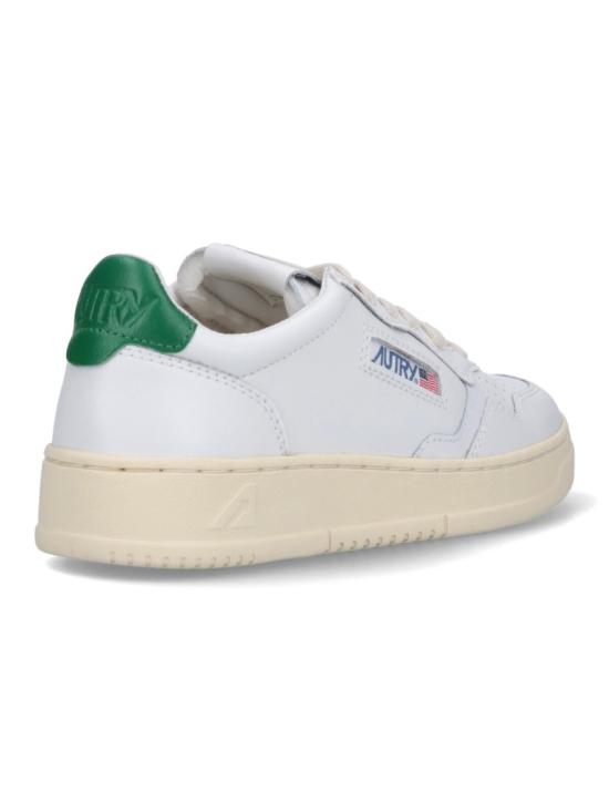 26FW 오트리 메달리스트 로우 레더 스니커즈 AULWLL20 White - AUTRY