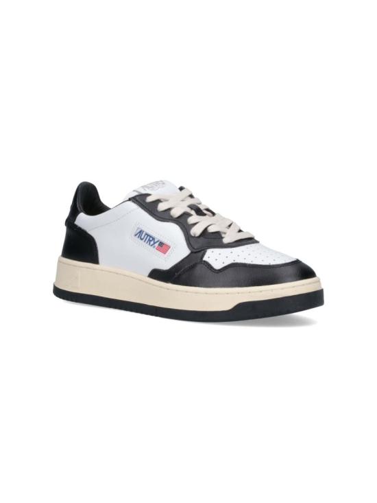 26FW 오트리 메달리스트 로우 레더 스니커즈 AULWWB01 White - AUTRY