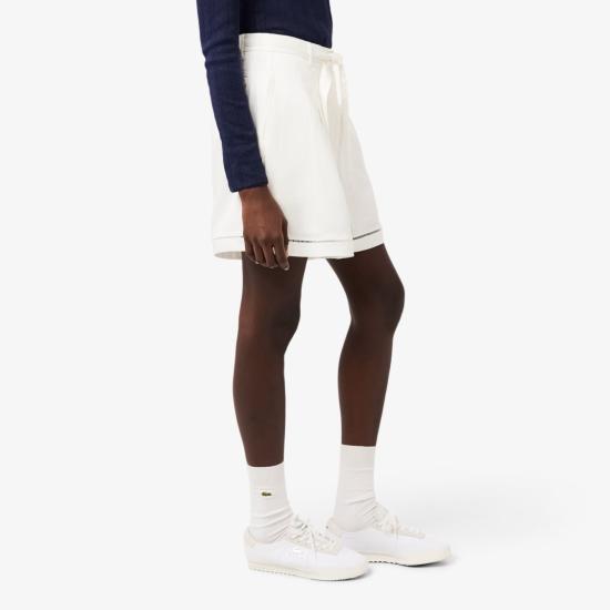 26SS 라코스테 숏팬츠 FF102670V White - LACOSTE