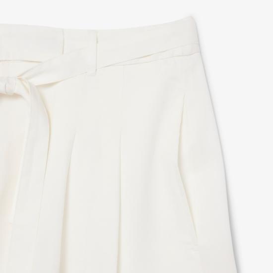 26SS 라코스테 숏팬츠 FF102670V White - LACOSTE