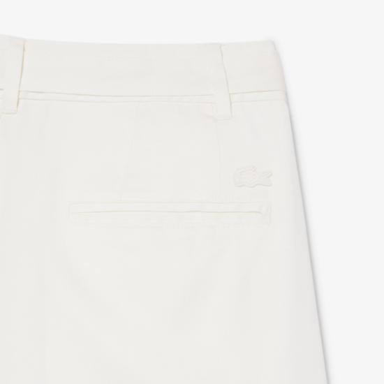 26SS 라코스테 숏팬츠 FF102670V White - LACOSTE