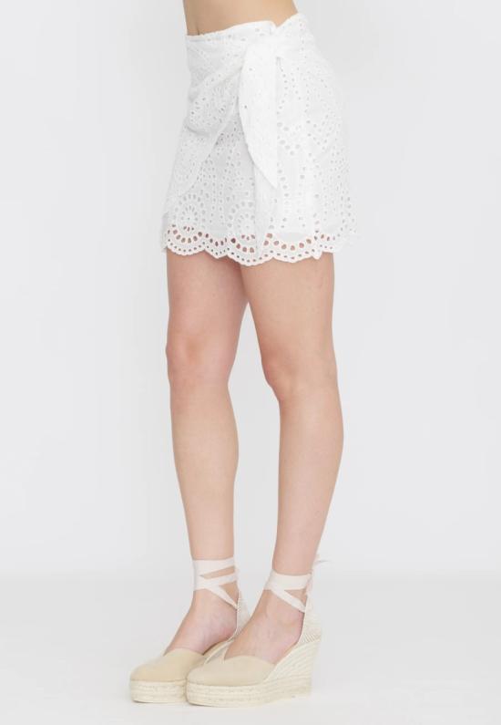 26SS 세인트바쓰 숏 스커트 NYR000101000L White - MC2 SAINT BARTH