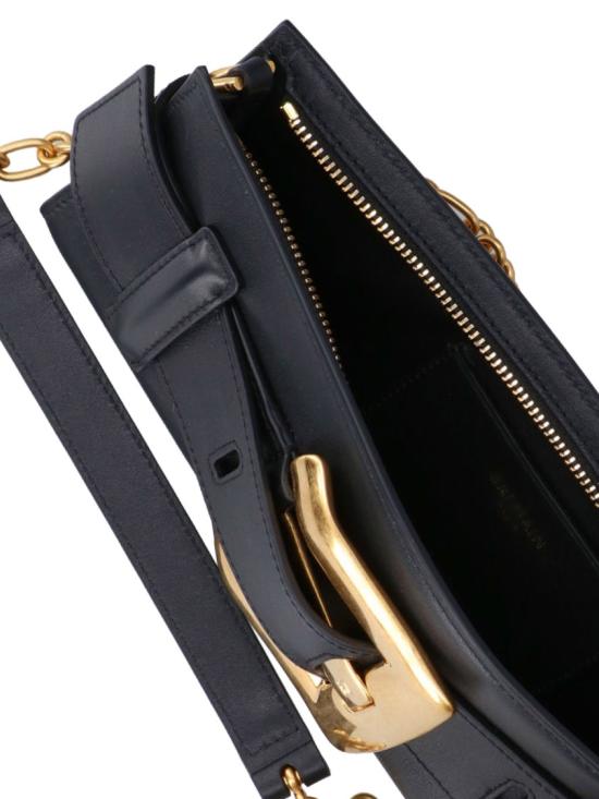 26FW 발망 클러치/파우치 FN0LB024LVAA0PA Black - BALMAIN