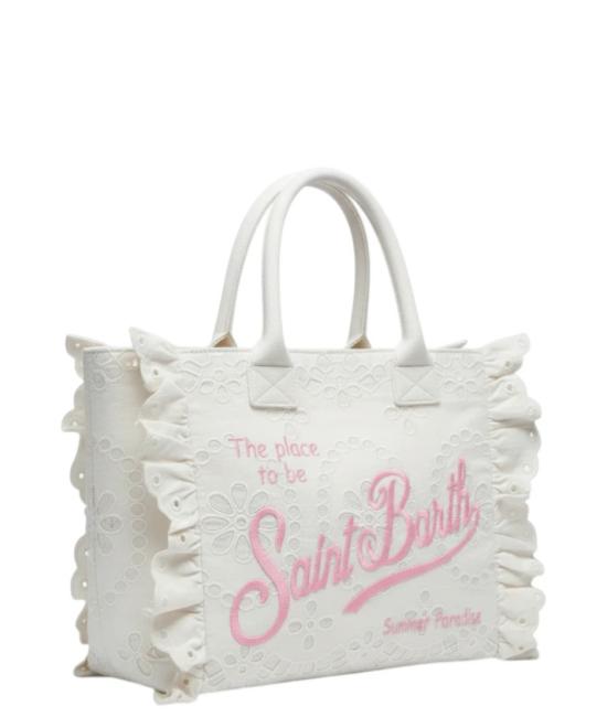 26SS 세인트바쓰 토트백 COL002700410L White - MC2 SAINT BARTH