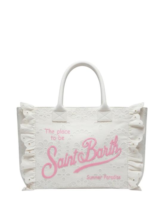 26SS 세인트바쓰 토트백 COL002700410L White