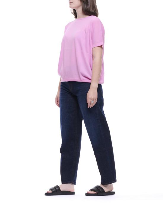 26FW 아라고나 반팔 티셔츠 D3324TF Pink - ARAGONA