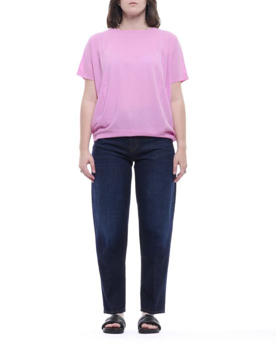 26FW 아라고나 반팔 티셔츠 D3324TF Pink - ARAGONA