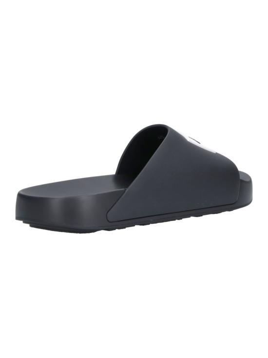 26FW 지방시 러버 라벨 슬라이드 뮬 BH302MH1XL001 Black - GIVENCHY