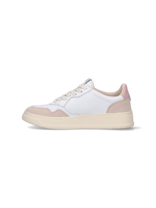 26FW 오트리 메달리스트 로우 레더 스니커즈 AULWLS37 White - AUTRY