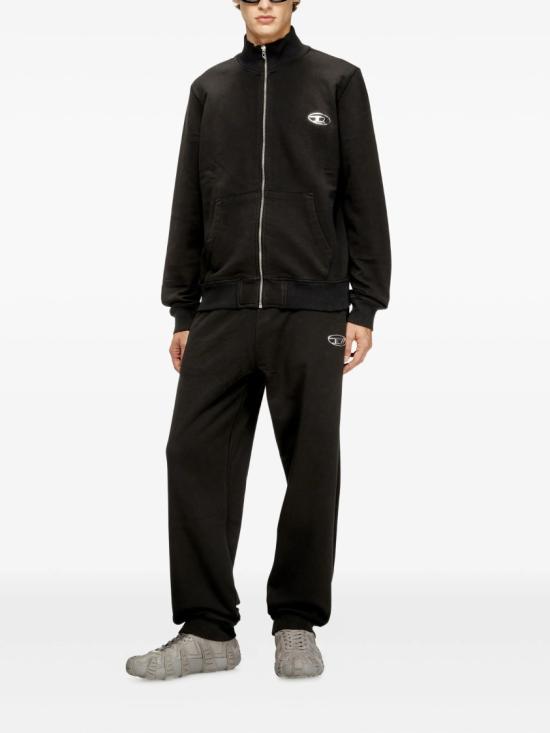 26FW 디젤 P 마르키 레귤러 핏 스웨트 팬츠 A21794 0BKBW Black - DIESEL