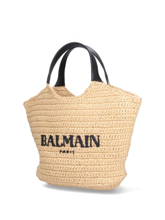 26FW 발망 토트백 HN1FA089TRAYGTE Neutrals - BALMAIN