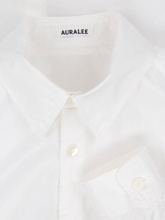 26FW 오라리 긴팔 셔츠 A26SS01SWWHITE White - AURALEE