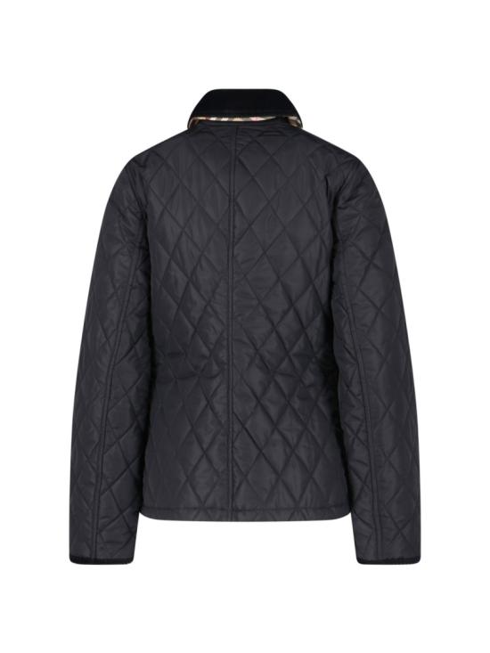 26FW 버버리 퀼팅 나일론 자켓 8107510C1900 Black - BURBERRY
