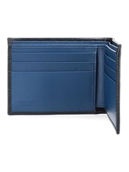 26FW 살바토레 페라가모 간치니 반지갑 685979008 Black - SALVATORE FERRAGAMO