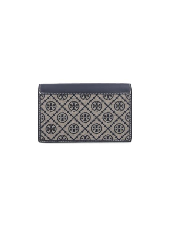 26FW 토리버치 T 모노그램 엔벨로프 숄더백 165016405 Blue - TORY BURCH