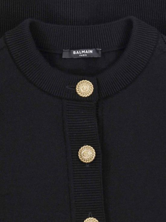26FW 발망 가디건 HF1KN085KJ990PA Black - BALMAIN