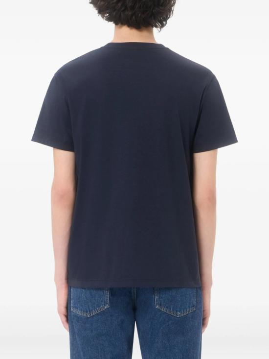 26FW 발렌티노 가라바니 반팔 티셔츠 9V3MG10VBMM Blue - VALENTINO GARAVANI