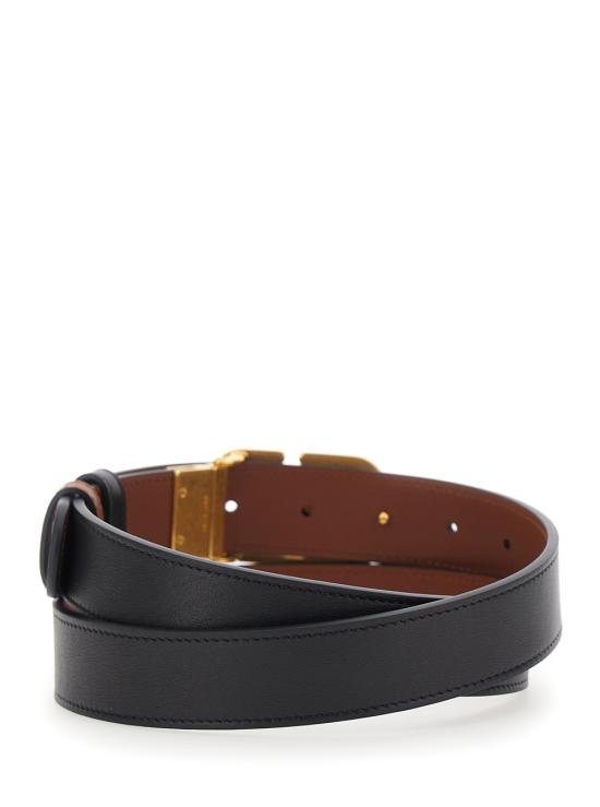 26FW 발렌티노 가라바니 레귤러 벨트 8W2T0SQ3IYRDRN Black - VALENTINO GARAVANI