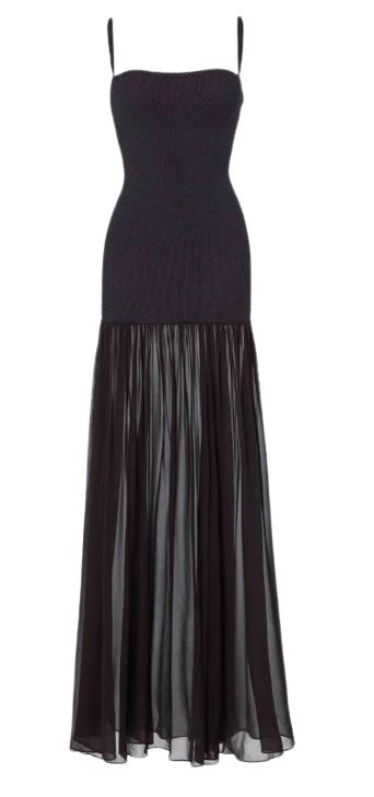 26SS 훈자 지 롱 원피스 HYBRID BLACK