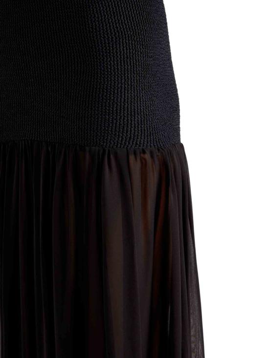 26SS 훈자 지 롱 원피스 HYBRID BLACK - HUNZA G