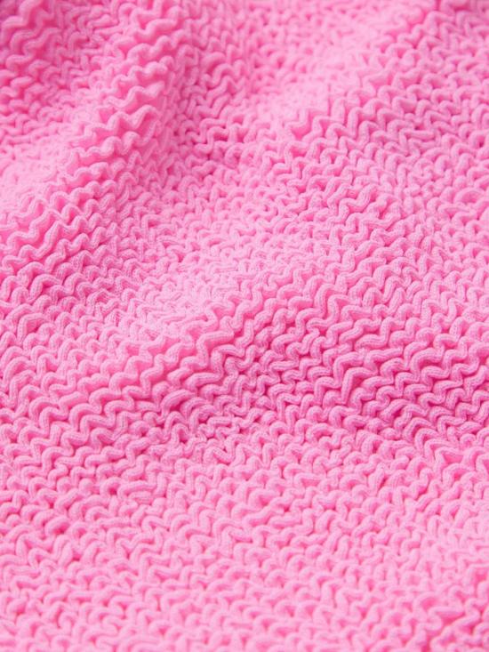26SS 훈자 지 원피스 수영복 SQUARE NECK BUBBLEGUM - HUNZA G