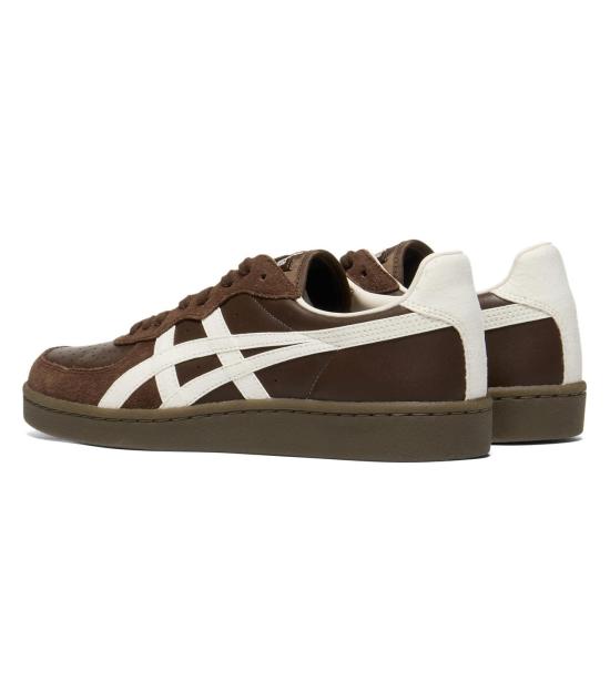  오니츠카타이거 GSM 스니커즈 1183A353 200 DARK BROWN CREAM DOM - ONITSUKA TIGER