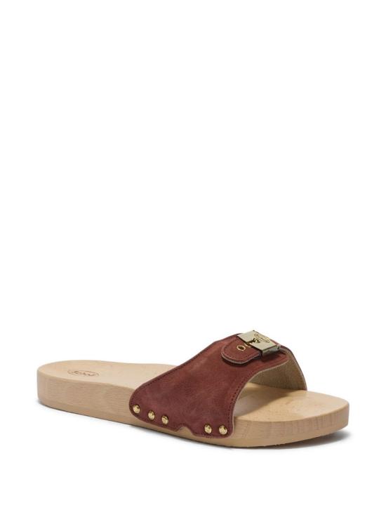 26SS 숄 뮬/슬리퍼 F00951 BRICK RED Brick red - SCHOLL