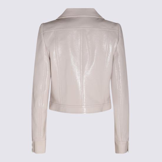 26FW 쿠레쥬 가죽 자켓 PERCBL005 VY00149100 MASTIC GREY - COURREGES