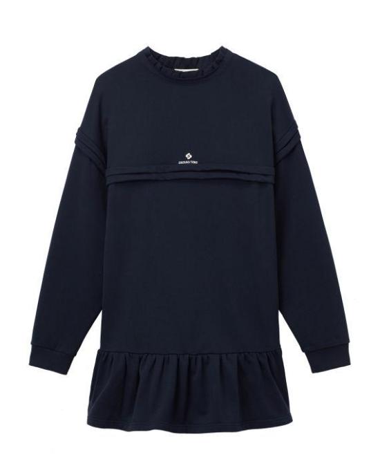 26SS 슈슈/통 긴팔 티셔츠 FSDFDR23 KTT778 NA100 NAVY BLUE DOM