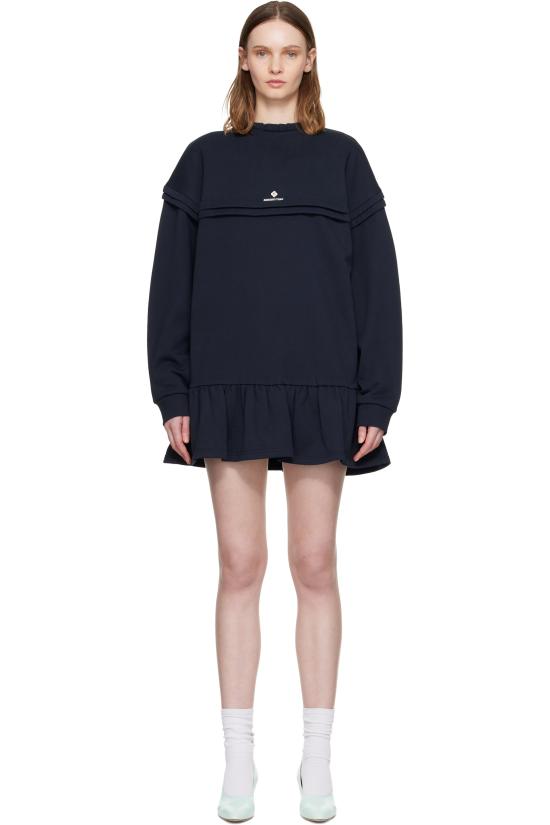 26SS 슈슈/통 긴팔 티셔츠 FSDFDR23 KTT778 NA100 NAVY BLUE DOM - SHUSHU/TONG
