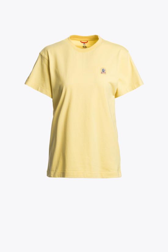 26SS 파라점퍼스 반팔 티셔츠 26SSPWTSER33282 SUNBEAM YELLOW DOM