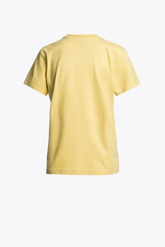 26SS 파라점퍼스 반팔 티셔츠 26SSPWTSER33282 SUNBEAM YELLOW DOM - PARAJUMPERS